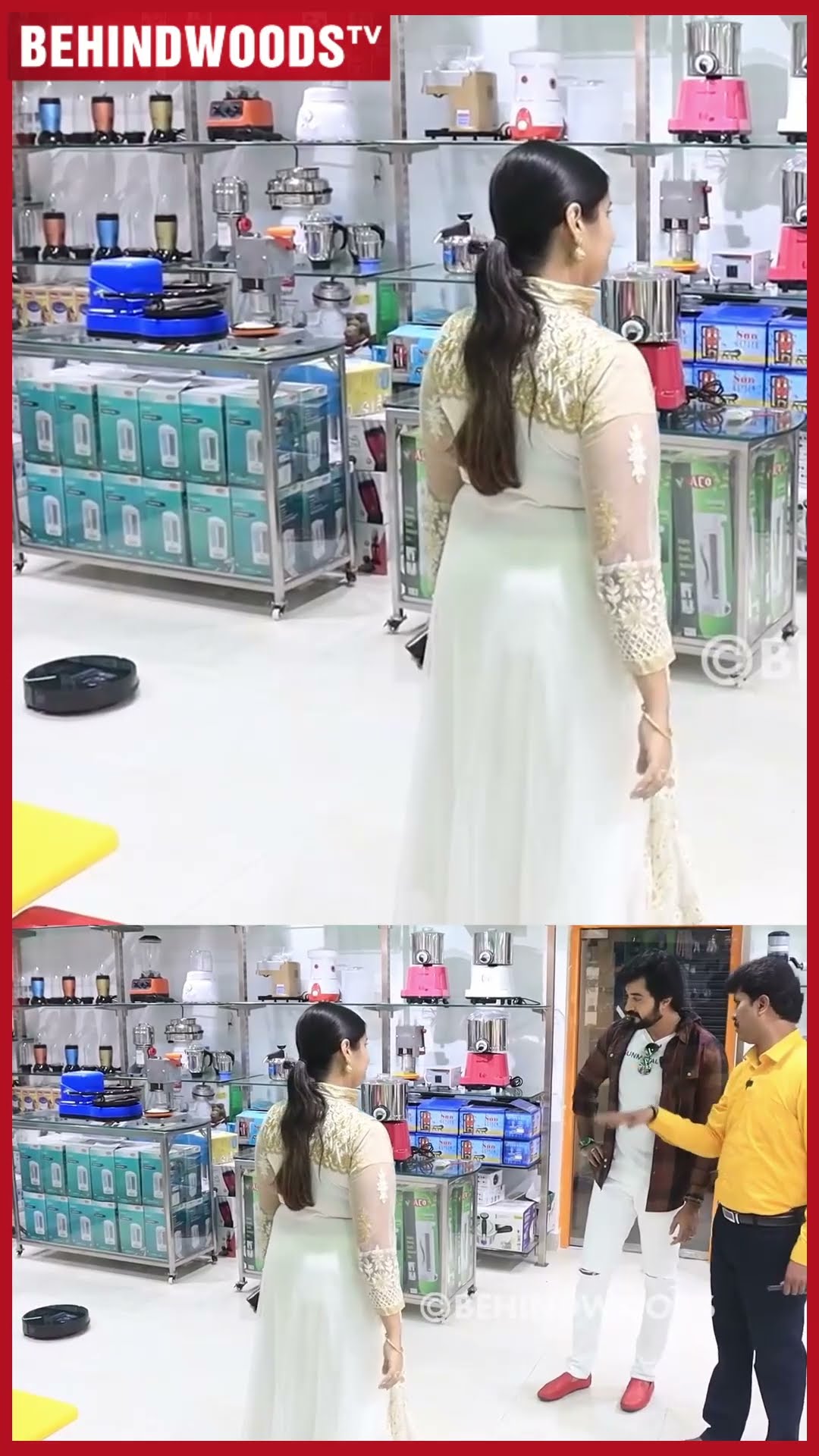 'Robot-ல vacuum cleaner-ஆ?' ? Shock ஆகி நின்ற Ethirneechal Family | Throwback