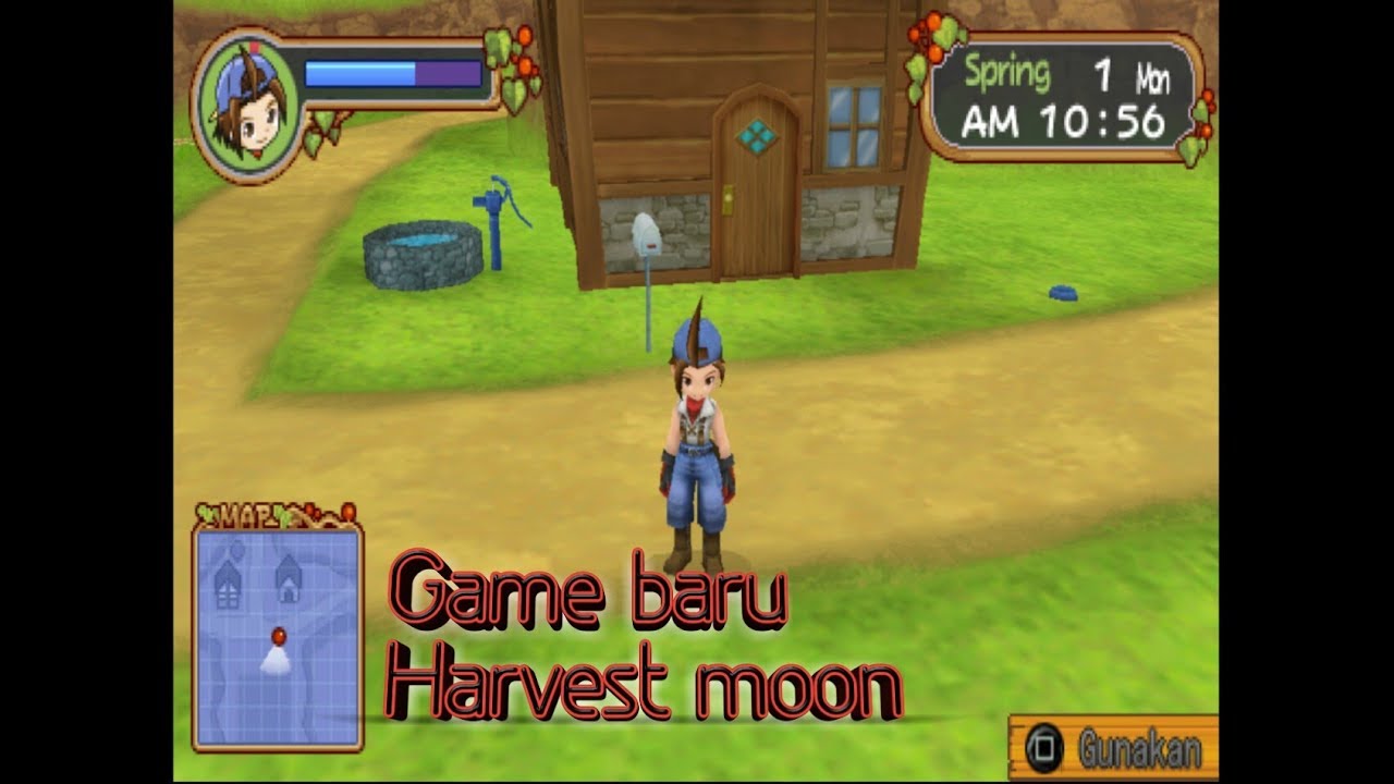 Bermain Harvest Moon di PPSSPP YouTube