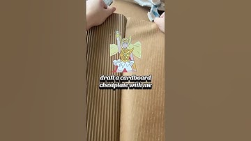 She-ra Inspired DIY Cardboard Armor Chestplate! #shorts