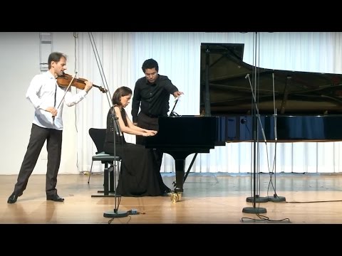 Saint - Saëns:Violin Sonata III.Allegreto IV.Allegro molto.Ana Flávia Frazão e L.Albrecht Breuninger