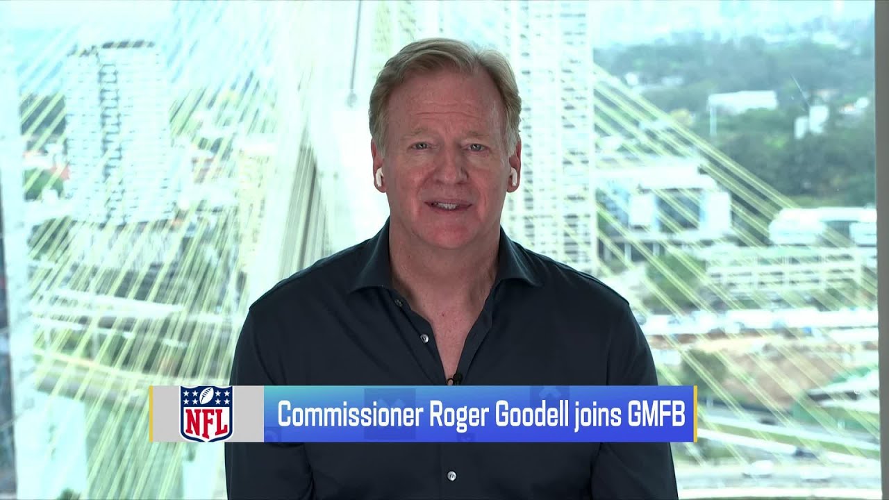 Roger Goodell on Packers-Eagles in Brazil, future international growth of the game | 'GMFB'
