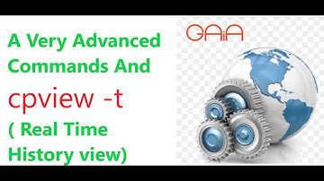 Check Point Firewall CLI Tools Part 9: A Very Advanced Commands ,CPVIEW -t ( Real Time History view)