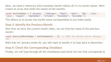 How to Dynamically Choose the Current Month in JavaScript and jQuery