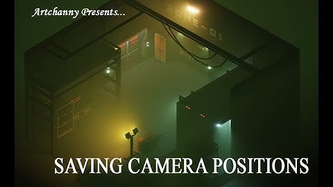 Magicavoxel - Saving Camera Positions