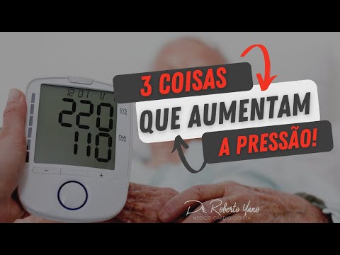 3 coisas que fazem sua pressão aumentar.