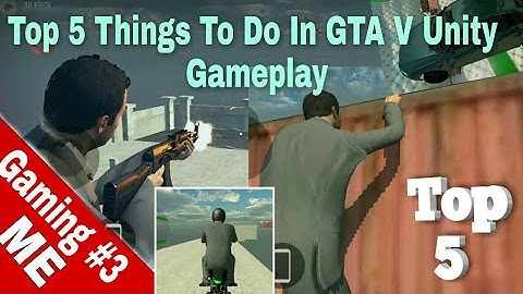 TOP 5 THINGS TO DO IN GTA V UNITY / GAMEPLAY / CHEAT CODE IN DESCRIPTION