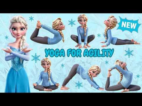 ❄️ Elsa Yoga for Kids | Full Body Flexibility, Balance, Agility & Stretching | Frozen Princess Yoga
