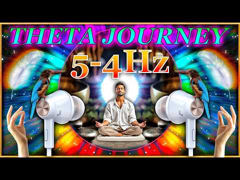 5Hz - 4Hz Theta Binaural Beats for Subconscious Reprogramming 🧬