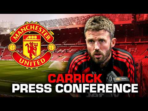Michael Carrick's EMOTIONAL Manchester United press conference in full | ESPN FC