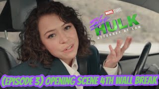 She-Hulk Episode 3 Opening Scene 4th Wall Break