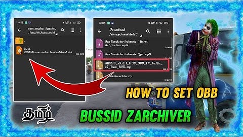 💥How to create obb ✨folder in zarchiver for android/Tamil/2022🎀