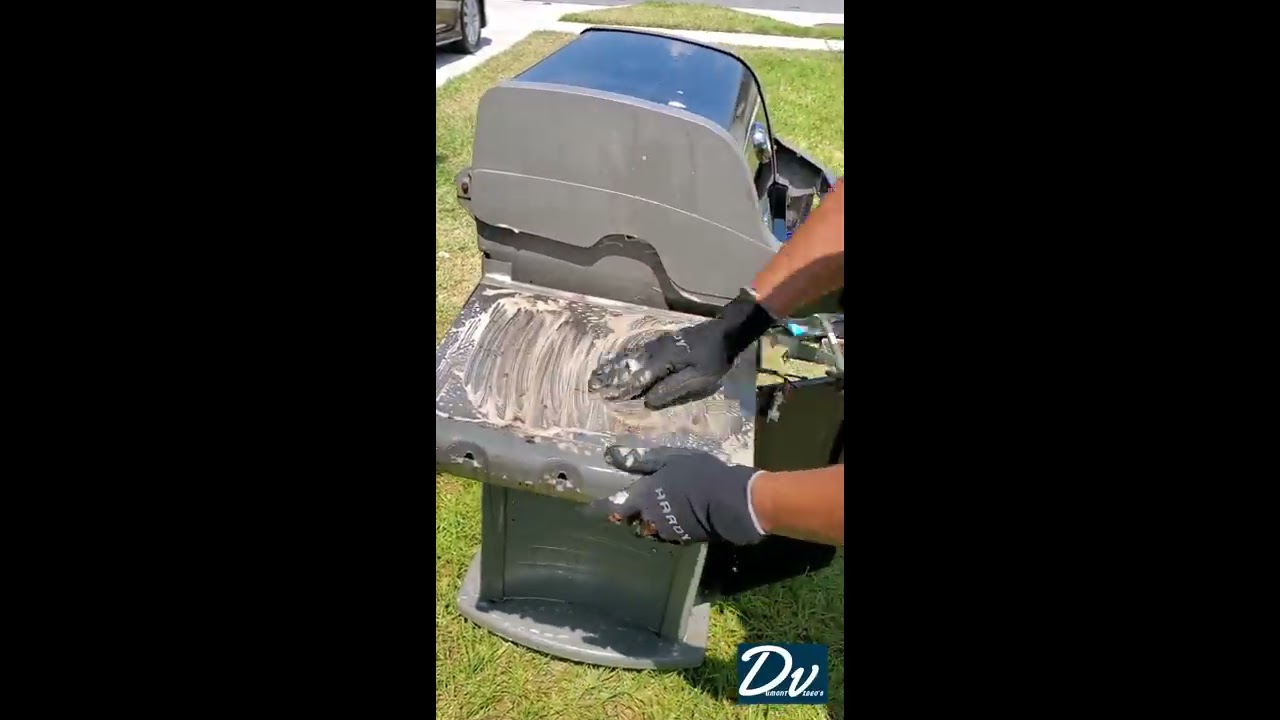 Weber spirit grill restoration