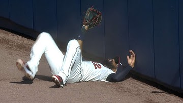 Heyward makes a tremendous sliding grab