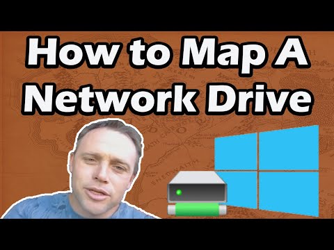 How to Map A Network Drive
