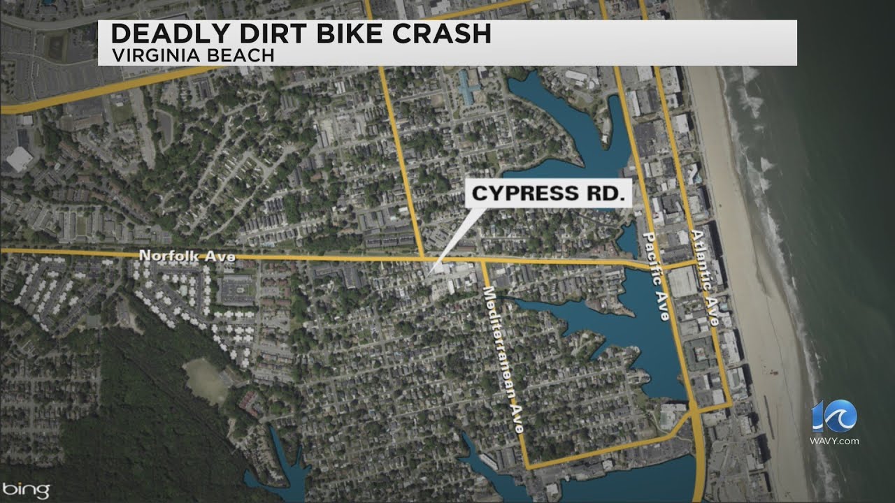 VBPD: Man dies following crash on Cypress Road Friday evening - YouTube