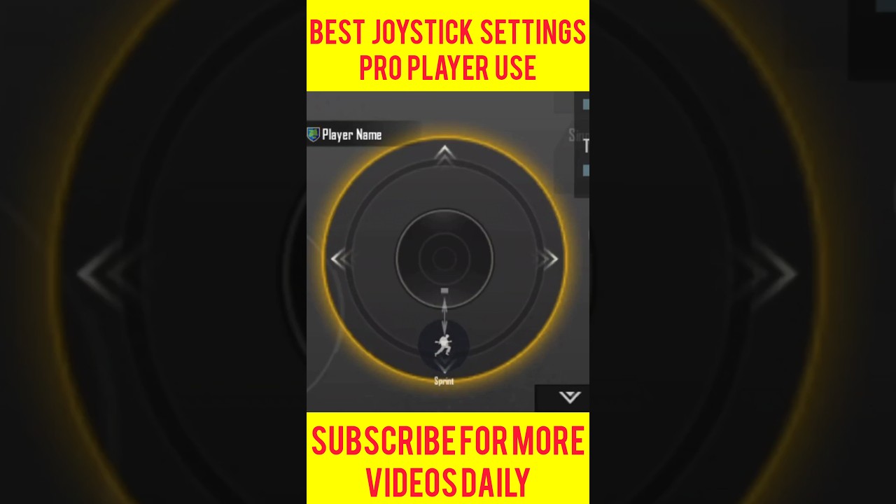 Best joystick setting I bgmi tips and tricks I 