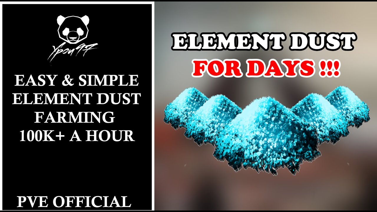 Easy & Simple Method to Farm Element Dust | ARK: Survival Evolved 