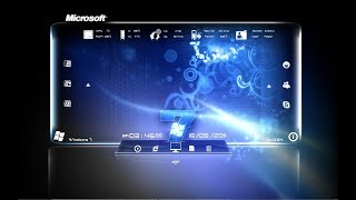 Windows Se7En Rainmeter Theme Windows Customization