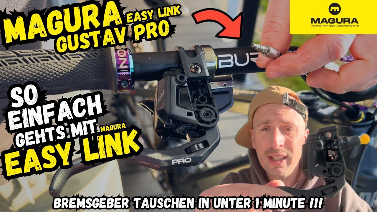 Magura Gustav PRO Easy Link ! Bremsgeber in unter 1 Minute tauschen ! Easy Link machts möglich !