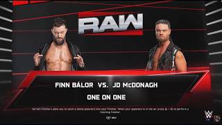 【WWE2K25】Finn Bálor VS JD McDonagh