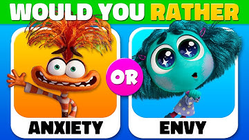 Would You Rather INSIDE OUT 2 Edition 😁🤢😡😱| Inside Out 2 Movie Quiz