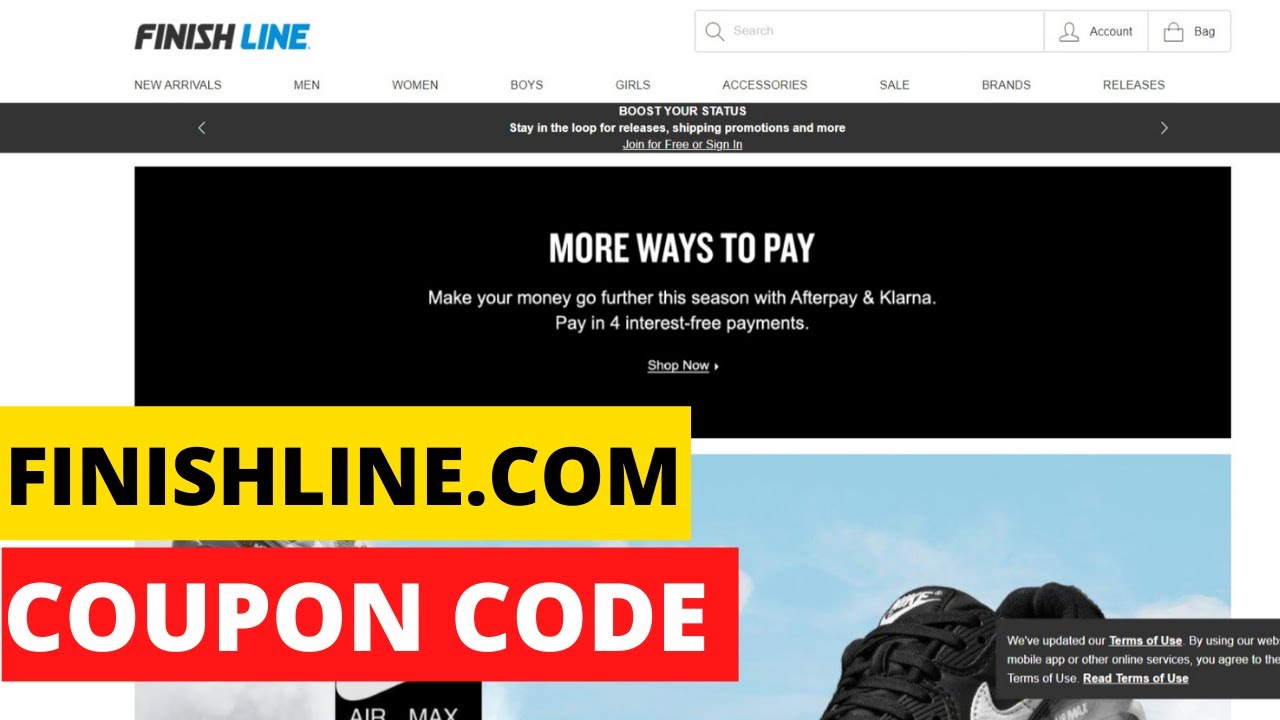 promotion codes for finish line