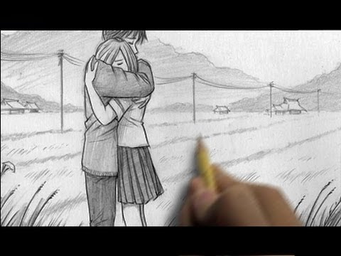 How To Draw People Hugging