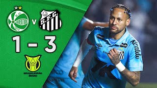 💥 Neymar ON FIRE! Santos vs Juventude 3-1 | All Goals & Highlights | Brasileirão