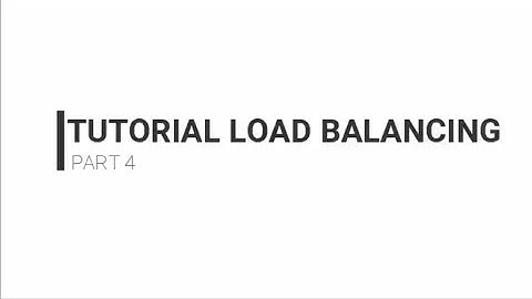 TUTORIAL LOAD BALANCING PART 4 By Robby Fathuda [ INDONESIA ]