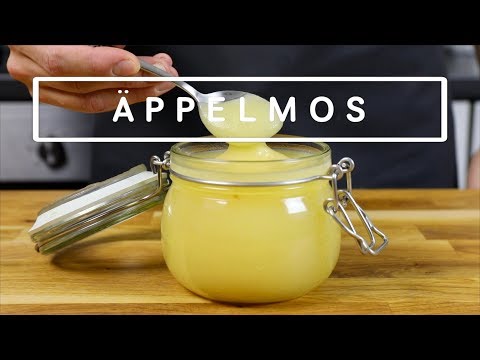 Video: Hur Man Gör äppelmos Till Småbarn