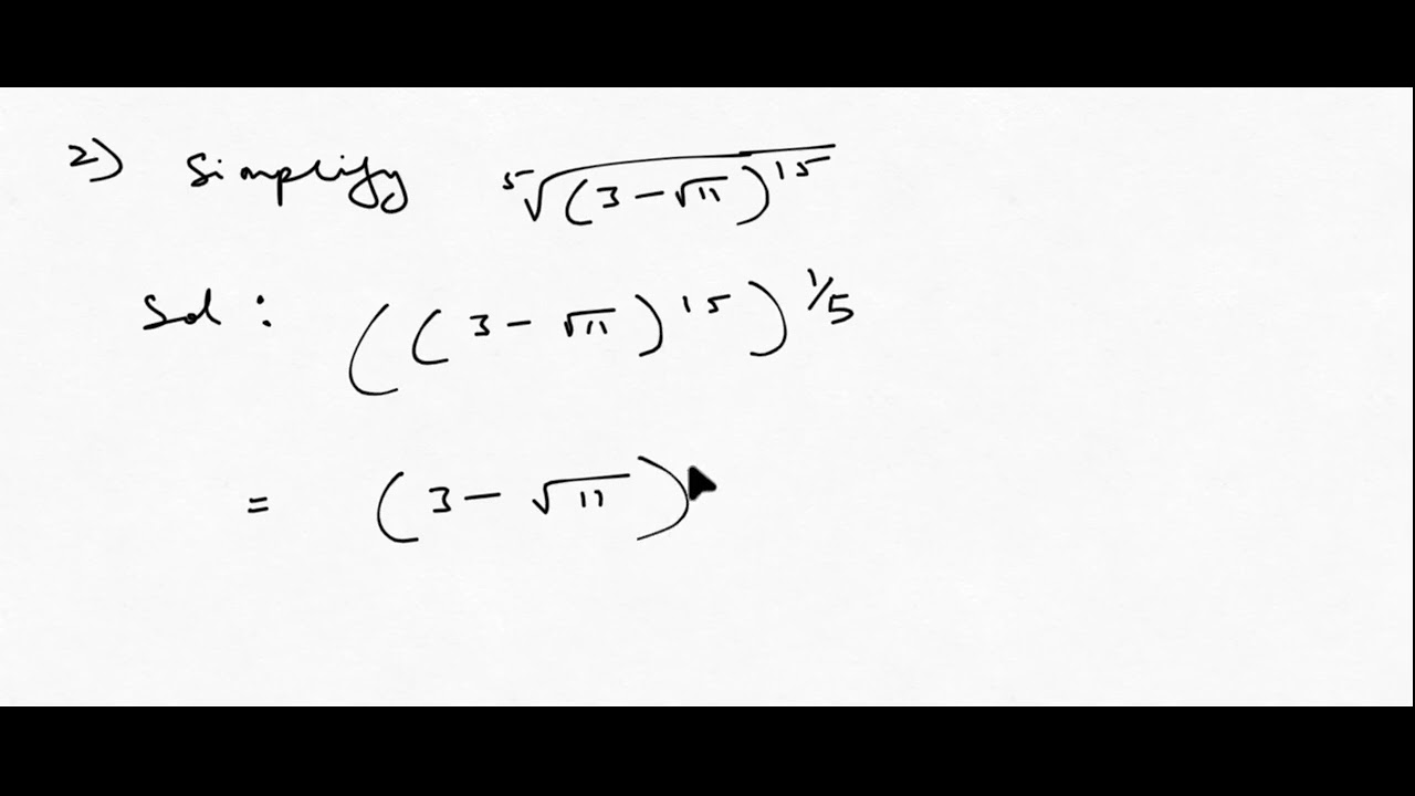 Here are some important ideas on square roots and roots you should know !