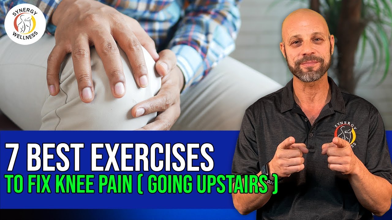 How to Fix Knee Pain When Going Upstairs | 7 Exercises - YouTube