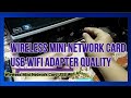 WIRELESS MINI NETWORK CARD USB WIFI ADAPTER Receiver MT7601 