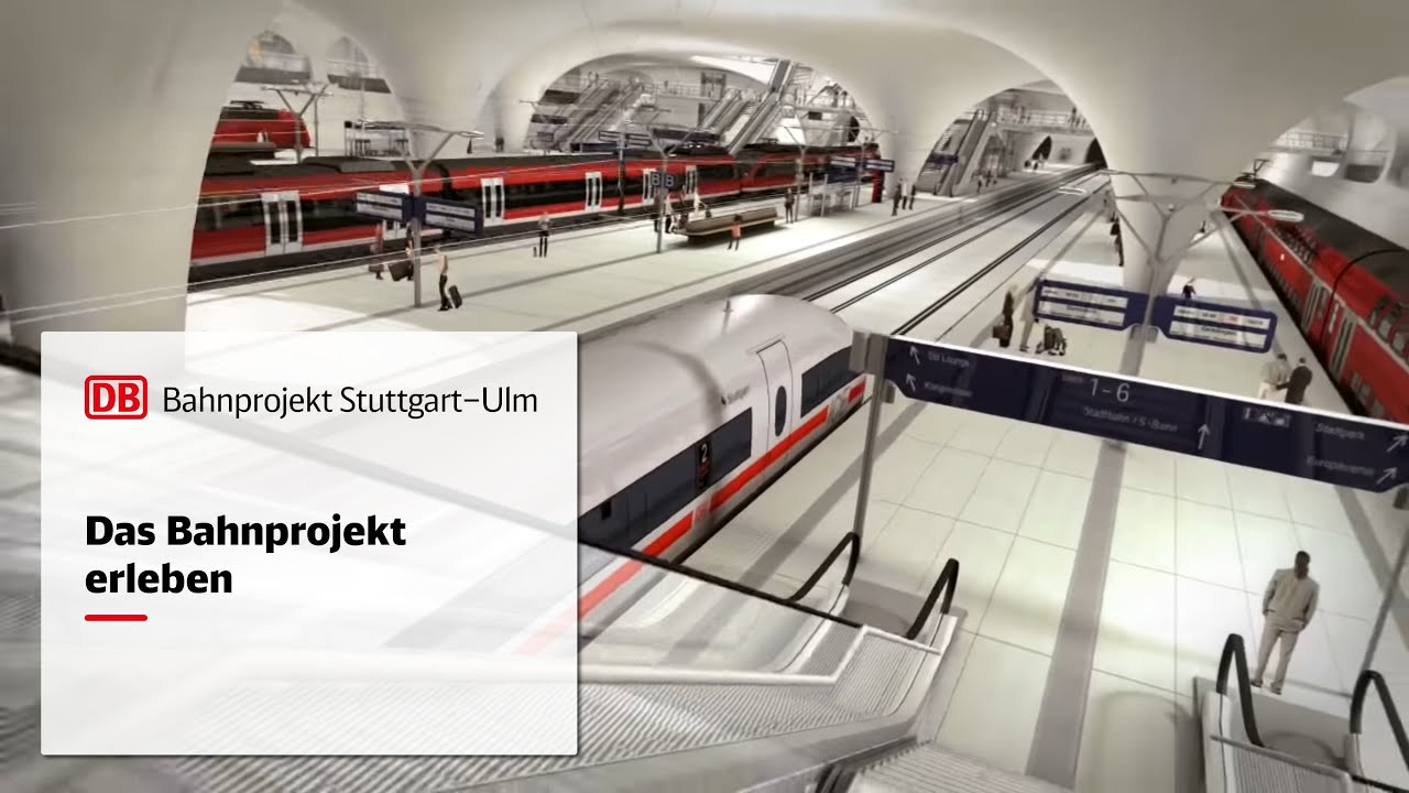 Die Deutsche Bahn baut das Projekt Stuttgart–Ulm | Ein Blick in die Zukunft