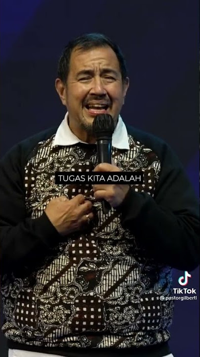 Pesan Pdt. Gilbert Lumoindong kepada anak-anak muda agar sukses