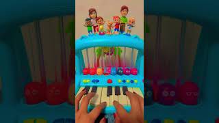Cute &amp; Fun CoComeon Hippo Piano 🪗 #trending  #pianomusic  #music #toys #hippo #shortvideo #shorts