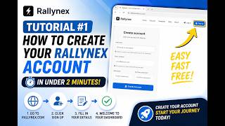 How to Create Your Rallynex Account (2-Minute Tutorial)