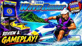 1UP Wednesday Arcade: Обзор/Геймплей WaveRunner | Жемчужина гонок на гидроциклах в аркаде Model 2... screenshot 3