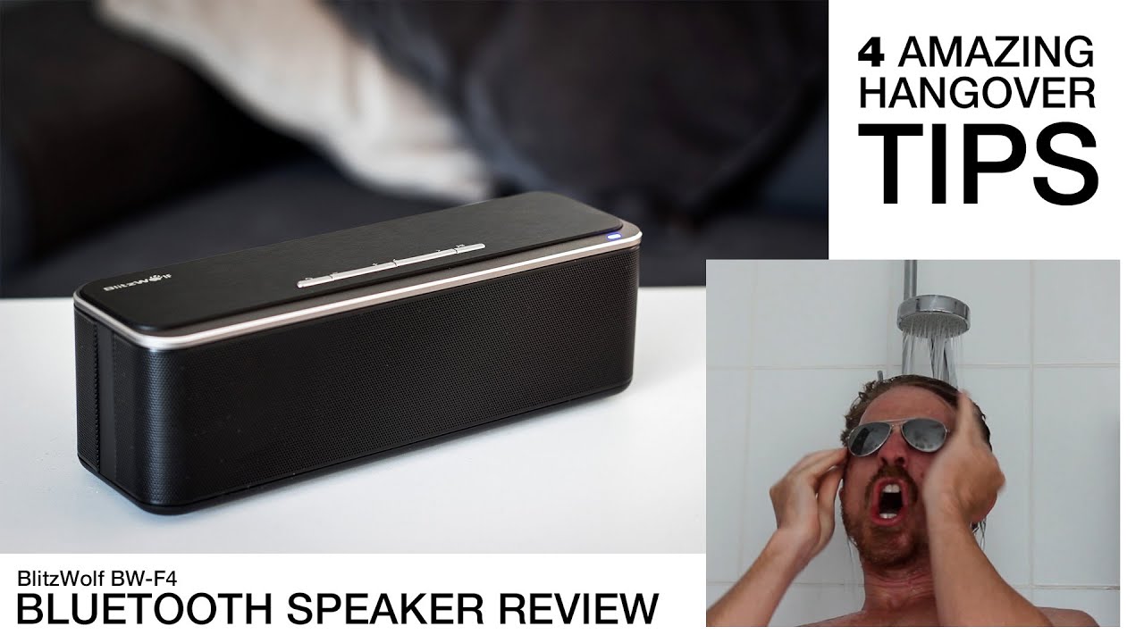 A Hungover review of the BlitzWolf Bluetooth Speaker