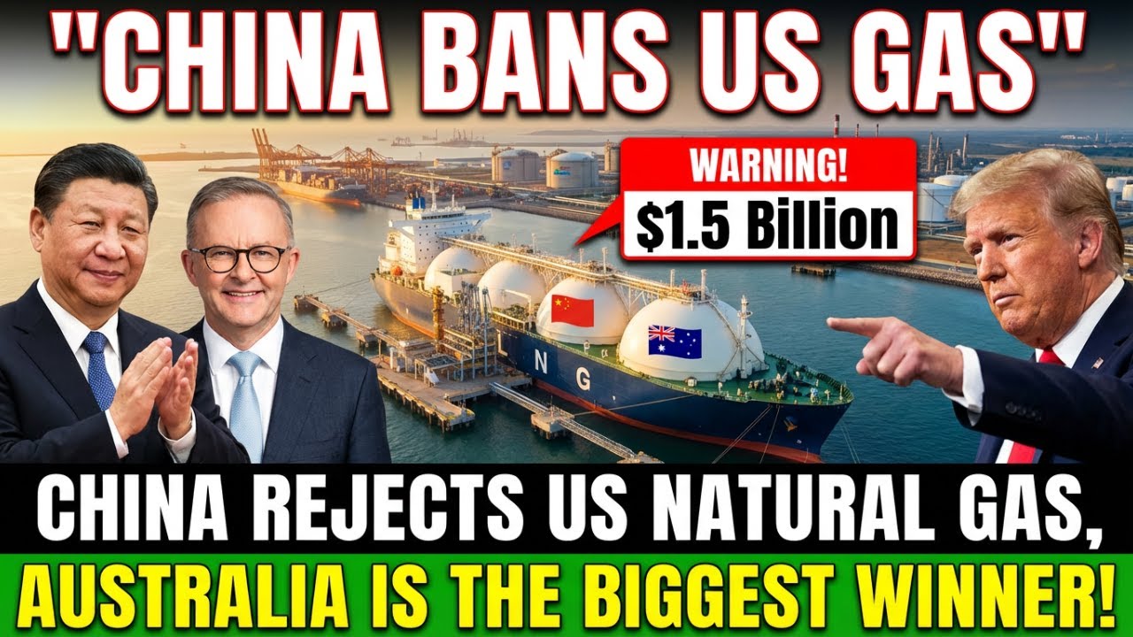 China Suspended US Natural Gas Imports—And Handed $1.5B to Australia