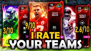 I RATE YOUR TEAMS EP. 10 - Madden 22 Ultimate Team