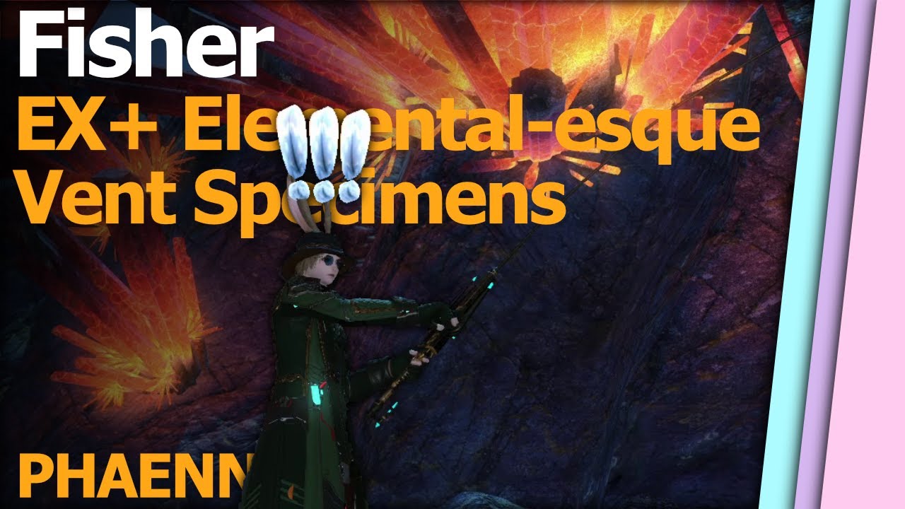 Elemental-esque Vent Specimens (EX+) - Gold - Cosmic Exploration Phaenna