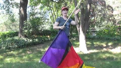 How to do a 45 Flag Toss