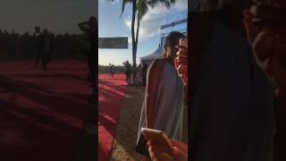 TeilorGrubbs Meeting and Greeting on the Red Carpet at the H50 S7 SSOTB in Waikiki 2016