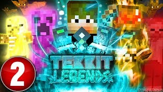 Let's Play - Tekkit Legends Episode 2 Gameplay (Underground)