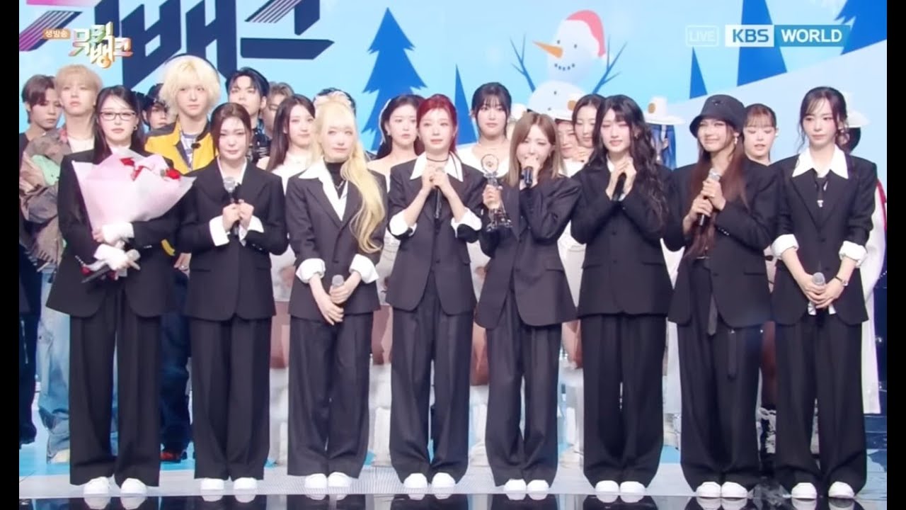 SAY MY NAME wins with “UFO” + Powerful performance on January 9th’s ‘Music Bank’!