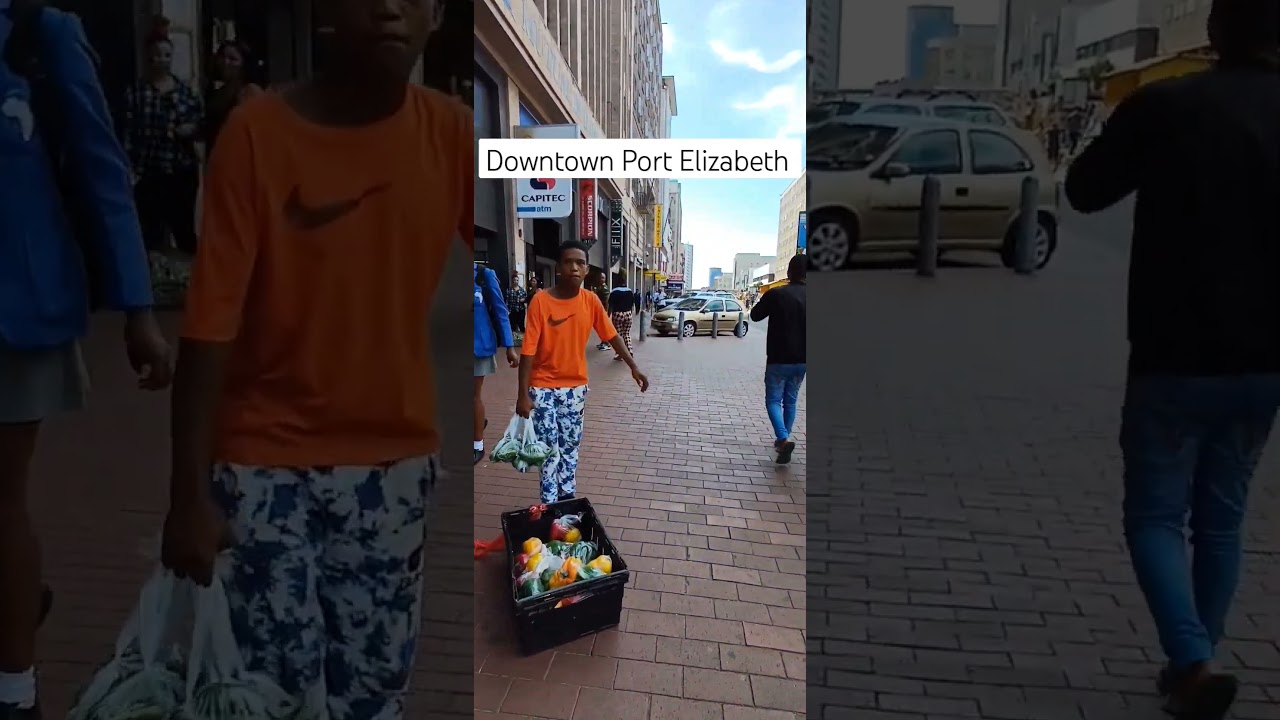 DOWNTOWN PORT ELIZABETH SOUTH AFRICA