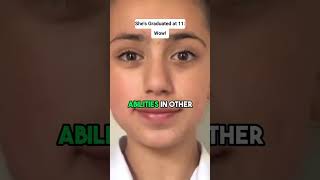 11-Year-Old Graduate Stuns the World 🌟🎓 #Prodigy #Inspiration