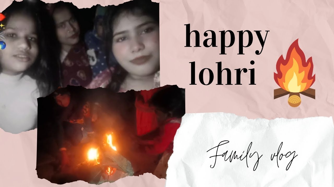 Lohri Night Vibes ✨ Fire, Family & Feels