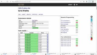 Dynamic Programming | Grid Path
